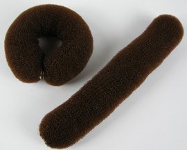 Donut bruin staaf met druksluiting.