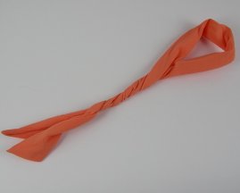 Haarband oranje.