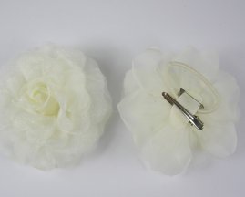 Roos creme 9 cm.