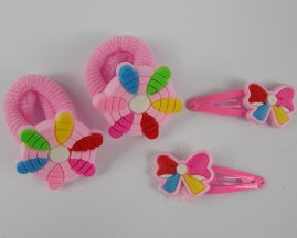 Mixverpakking strik roze siliconen