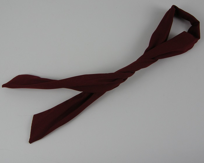 (image for) Haarband bordeaux rood. - Klik op afbeelding om te sluiten