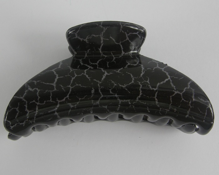 (image for) Haarklem zwart/grijs bol.