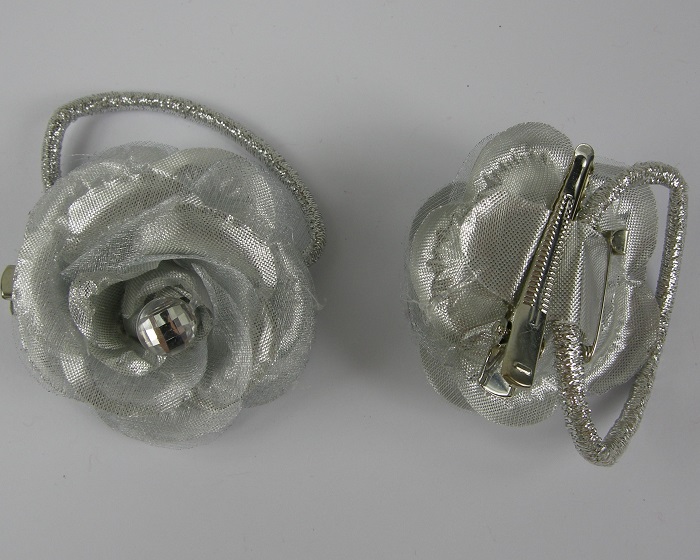 (image for) Roos met steen zilver. - Klik op afbeelding om te sluiten