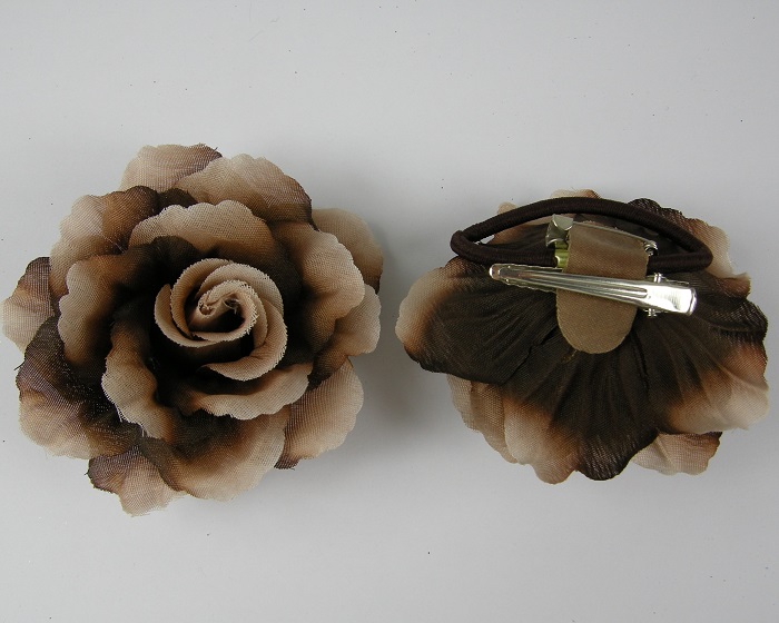 (image for) Roos gemeleerd bruin 9 cm.