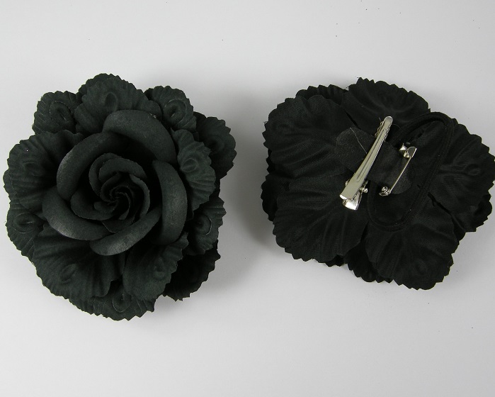 (image for) Roos zwart 11 cm. - Klik op afbeelding om te sluiten