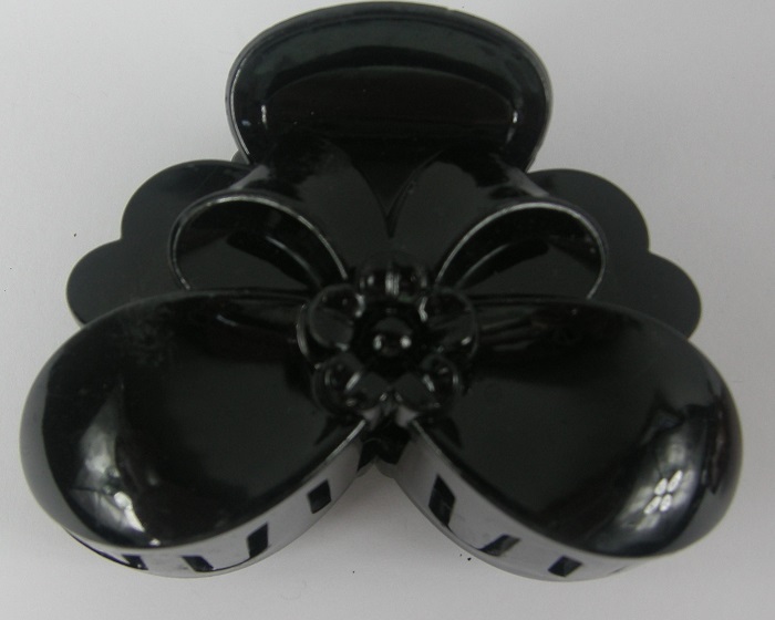 (image for) Haarklem zwart bloem.