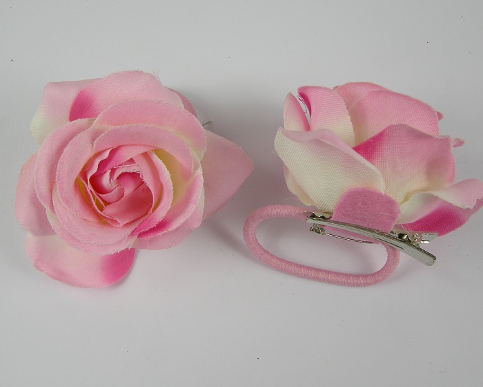 (image for) Duckklem met roos roze