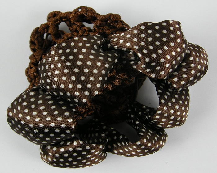 (image for) Scrunchie bruin haarnet.