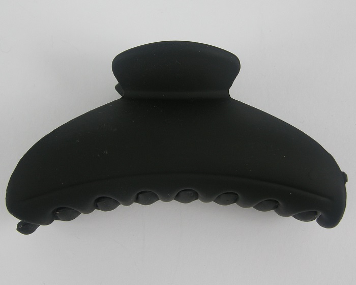 (image for) Haarklem zwart siliconen.