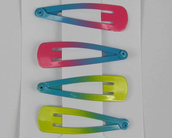 (image for) 4 klikklaks neon kleur met streep.