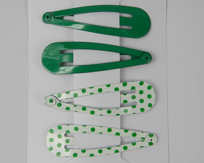 (image for) 4 klikklaks groen met stip. - Klik op afbeelding om te sluiten