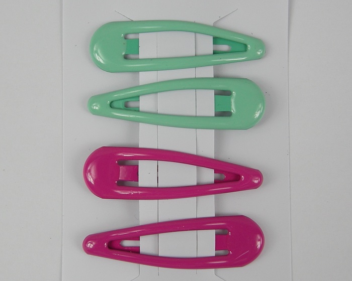 (image for) 4 klikklaks groen en roze. - Klik op afbeelding om te sluiten