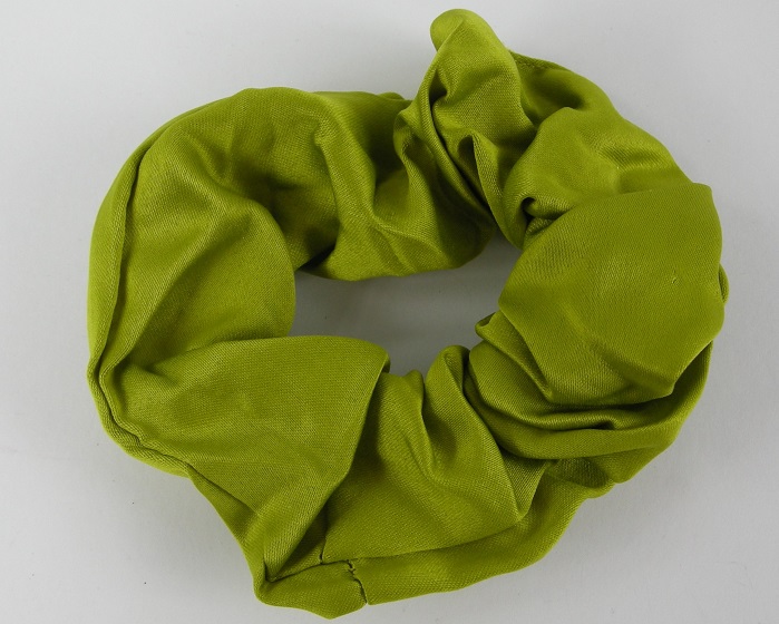 (image for) Scrunchie goud/groen.