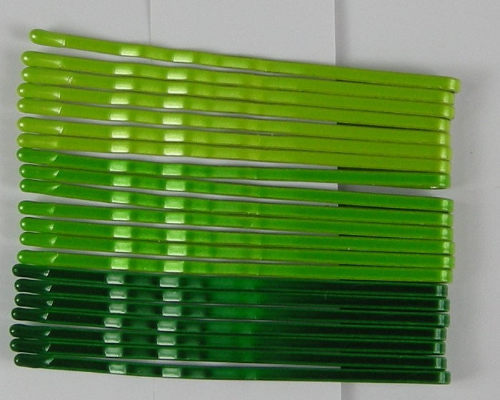 (image for) Haarspelden groen.