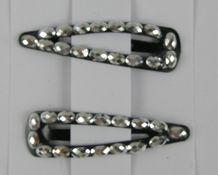 (image for) 2 klikklaks met stenen zilver.
