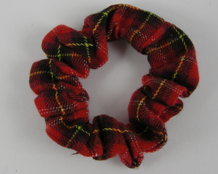 (image for) Scrunchie ruit rood.